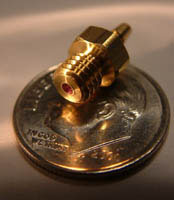 RB82666 Series Brass Threaded to Flexible Tube Connector Orifice Fitting