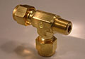 RB82703 Series Brass Orifice Compression Tee Fittings